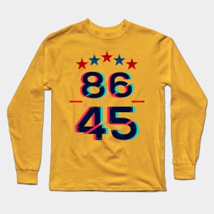 864511320 vote out trump Camiseta ajustada para hombre y mujeres Long Sleeve T-Shirt